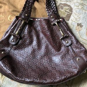 SALE🤗GUCCI Guccissima Medium Pelham Shoulder Bag